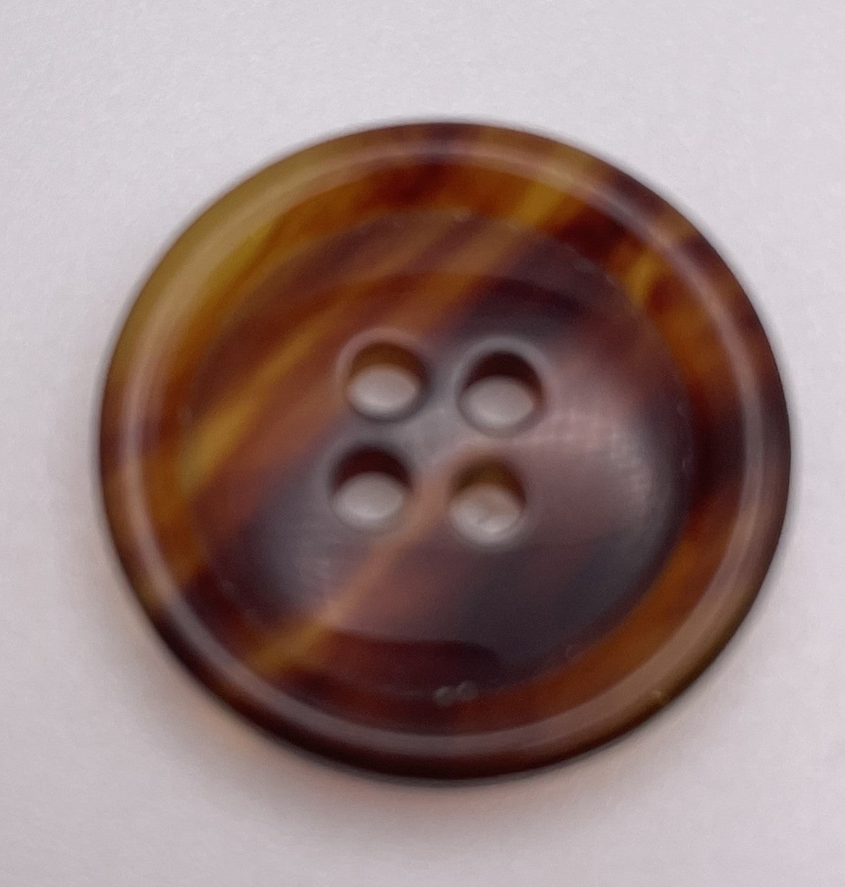 V3001  Tortoise shell fashionable brown button - venusfashionslondon